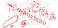 EMBRAYAGE pour Honda 50 SUPER DIO SR 1992