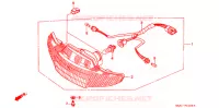 PHARE pour Honda 50 SUPER DIO SR 1992
