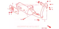 SILENCIEUX D'ECHAPPEMENT (1) pour Honda 50 SUPER DIO SR 1992
