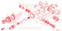 BRAS OSCILLANT pour Honda TRX 250 FOURTRAX RECON Electric Shift 2017