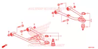 TRIANGLES AVANT pour Honda TRX 250 FOURTRAX RECON Electric Shift 2017