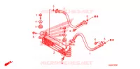 RADIATEUR D'HUILE pour Honda TRX SPORTRAX 250 X RED 2017