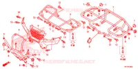 SUPPORT pour Honda FOURTRAX 420 RANCHER 4X4 AT DCT IRS EPS CAMO 2017