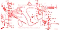 LEVIER DE GUIDON   CABLE   COMMODO pour Honda FOURTRAX 420 RANCHER 4X4 AT DCT IRS EPS BLACK 2017