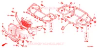 SUPPORT pour Honda FOURTRAX 420 RANCHER 4X4 AT DCT IRS EPS BLACK 2017