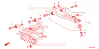 TRIANGLES AVANT pour Honda FOURTRAX 420 RANCHER 4X4 AT DCT IRS EPS BLACK 2017