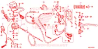 COMMODO   LEVIER   CABLE pour Honda FOURTRAX 500 RUBICON IRS DCT EPS 2017