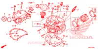 CULASSE pour Honda FOURTRAX 500 RUBICON IRS DCT EPS 2017