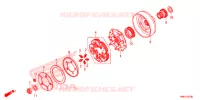 EMBRAYAGE pour Honda FOURTRAX 500 RUBICON IRS DCT EPS 2017