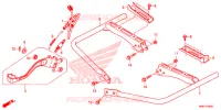 PEDALE   REPOSE PIED pour Honda FOURTRAX 500 RUBICON IRS DCT EPS 2017