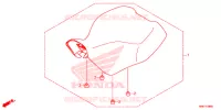 SELLE pour Honda FOURTRAX 500 RUBICON IRS DCT EPS 2017