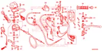 COMMODO   LEVIER   CABLE pour Honda FOURTRAX 500 FOREMAN RUBICON 4X4 AT IRS DCT EPS 2017