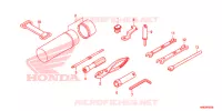 OUTIL pour Honda FOURTRAX 500 FOREMAN RUBICON 4X4 AT IRS DCT EPS 2017