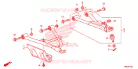 TRIANGLES AVANT pour Honda FOURTRAX 500 FOREMAN RUBICON 4X4 AT IRS DCT EPS 2017