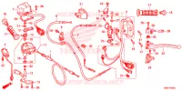 COMMODO   LEVIER   CABLE pour Honda FOURTRAX 500 RUBICON IRS DCT EPS DELUXE 2017