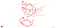 CYLINDRE pour Honda FOURTRAX 500 RUBICON IRS DCT EPS DELUXE 2017
