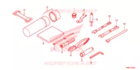 OUTIL pour Honda FOURTRAX 500 RUBICON IRS DCT EPS DELUXE 2017