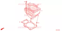 CYLINDRE pour Honda FOURTRAX 500 FOREMAN 4X4 2017