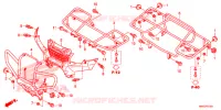 SUPPORT pour Honda FOURTRAX 500 FOREMAN 4X4 2017