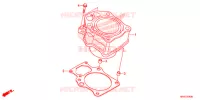 CYLINDRE pour Honda FOURTRAX 500 FOREMAN 4X4 2017