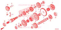 BOITE DE VITESSES pour Honda FOURTRAX 500 FOREMAN RUBICON 4X4 ES IRS 2017