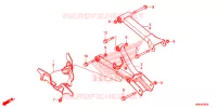 BRAS ARRIERE pour Honda FOURTRAX 500 FOREMAN RUBICON 4X4 IRS EPS 2017