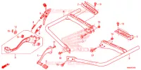 PEDALE   REPOSE PIED pour Honda FOURTRAX 500 FOREMAN RUBICON 4X4 IRS EPS 2017