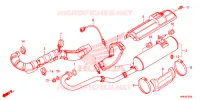 SILENCIEUX D'ECHAPPEMENT pour Honda FOURTRAX 500 FOREMAN RUBICON 4X4 IRS EPS 2017