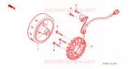 ALTERNATEUR pour Honda FOURTRAX 680 RINCON 2008