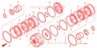 EMBRAYAGE (2 3) pour Honda FOURTRAX 680 RINCON 2008