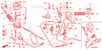 LEVIER DE GUIDON   CABLE   COMMODO pour Honda FOURTRAX 680 RINCON 2008