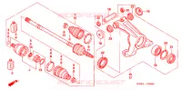 ROTULE ARRIERE pour Honda FOURTRAX 680 RINCON 2008