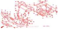 SUPPORT pour Honda FOURTRAX 680 RINCON 2008