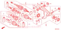 ROTULE ARRIERE pour Honda FOURTRAX 680 RINCON 2014