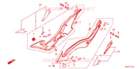 COUVERCLES LATERAUX pour Honda CB 650 F 2014