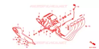 SILENCIEUX D'ECHAPPEMENT pour Honda CB 650 F 2014