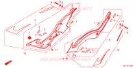 COUVERCLES LATERAUX pour Honda CBR 650 F SPECIAL COLOR 2016