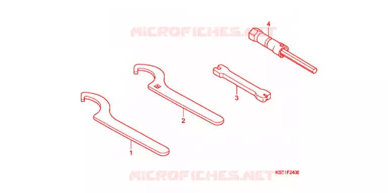 OUTIL Honda MOTO 150 CRF 2012  CRF150RC