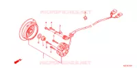 ALTERNATEUR pour Honda CRF 250 X 2011