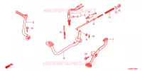 PEDALE   KICK pour Honda SUPER CUB 50 PRO -YA- 2017