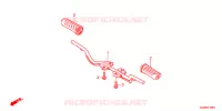 REPOSE PIED pour Honda SUPER CUB 50 PRO -YA- 2017