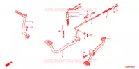 PEDALE   KICK pour Honda SUPER CUB 50 PRO -YB- 2016
