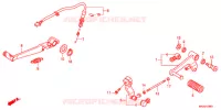 PEDALE pour Honda NC 750 X ABS DCT E Package 2016