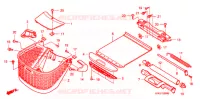 PANIER AVANT pour Honda 50 DIO CESTA 2010
