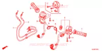 COMMODO   LEVIER   CABLE pour Honda FAZE 250 ABS 2012
