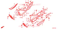MARCHE PIEDS pour Honda FAZE 250 ABS 2012