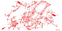 CADRE pour Honda FAZE 250 TYPE S 2017