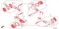 CLIGNOTANT pour Honda FAZE 250 TYPE S 2017