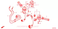 COMMODO   LEVIER   CABLE pour Honda FAZE 250 TYPE S 2017