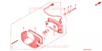 FEU ARRIERE pour Honda VF 750 MAGNA 1997